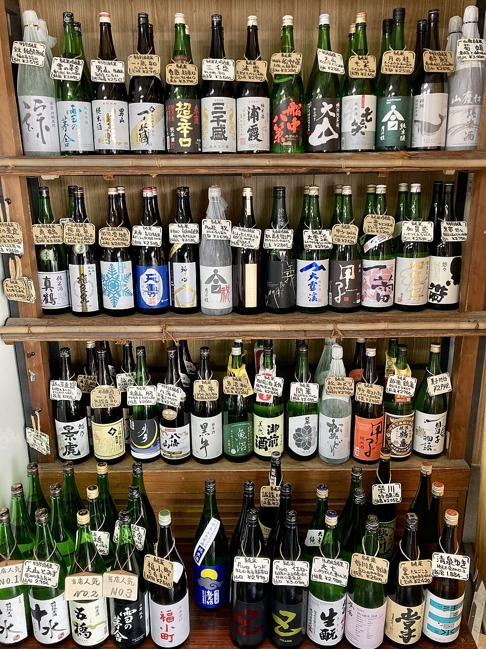 日本酒のラベルの読み方 — 必須表示と任意表示