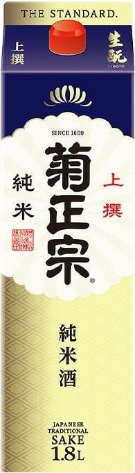 菊正宗 上撰 生酛純米 さけパック(菊正宗酒造)