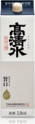 高清水 さけパック(秋田酒類製造)